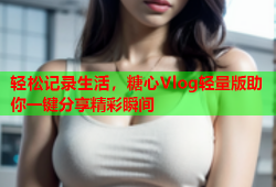 轻松记录生活，糖心Vlog轻量版助你一键分享精彩瞬间