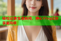 轻松记录生活瞬间，糖心Vlog让分享更简单
