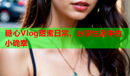糖心Vlog甜蜜日常，分享生活中的小确幸