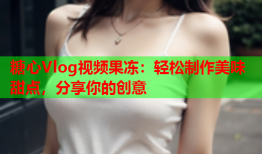 糖心Vlog视频果冻：轻松制作美味甜点，分享你的创意