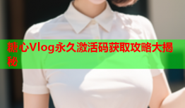 糖心Vlog永久激活码获取攻略大揭秘