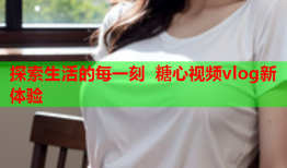 探索生活的每一刻 糖心视频vlog新体验