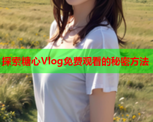 探索糖心Vlog免费观看的秘密方法