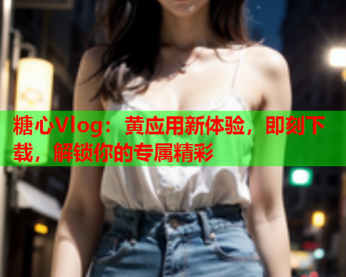 糖心Vlog：黄应用新体验，即刻下载，解锁你的专属精彩